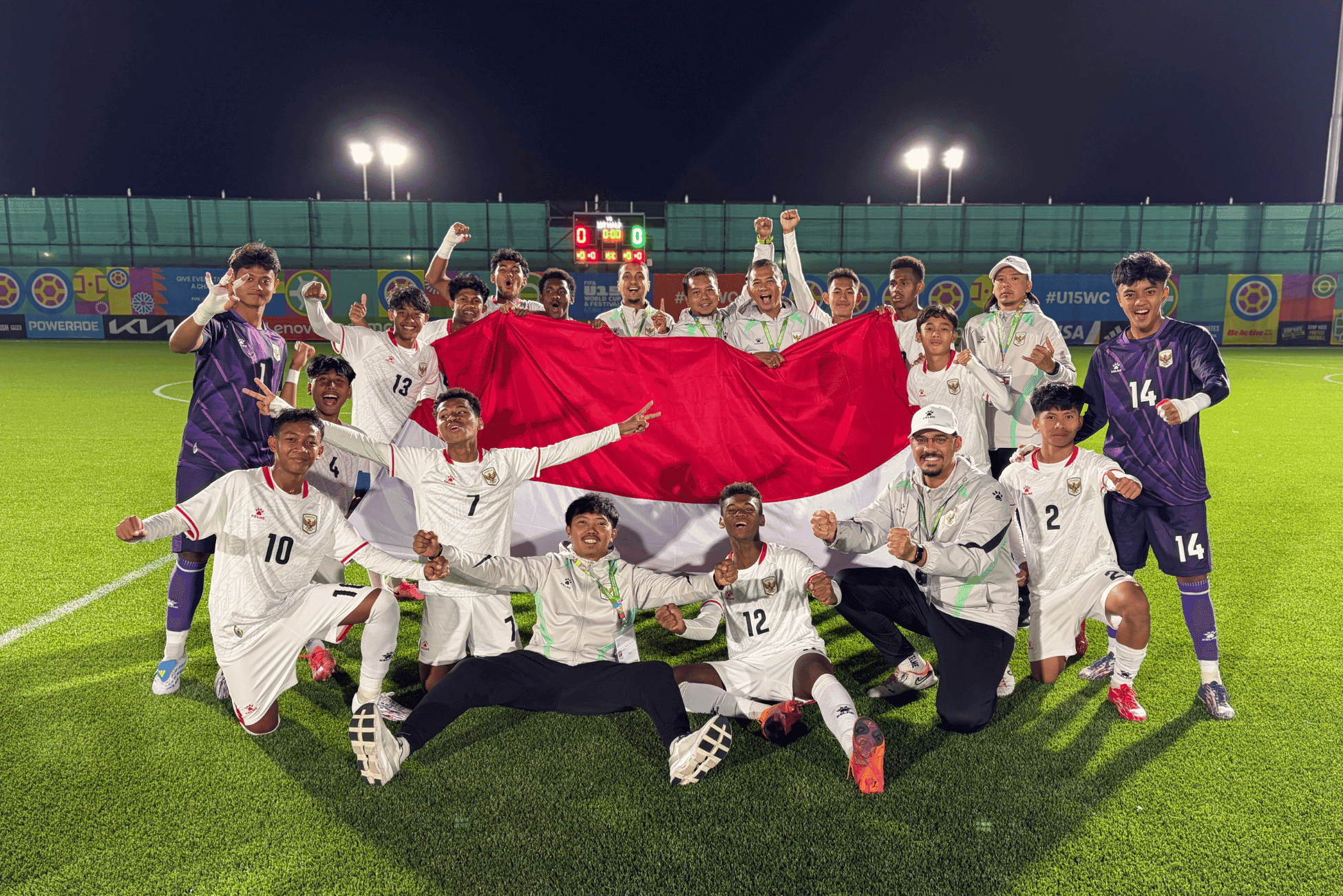 Timnas U-15 Menang atas Burundi, Lanjutkan Perjuangan di Tier C
